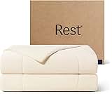 REST® Evercool® Cooling Comforter, Twin/Twin XL, Blanket for Hot Sleepers, All Season Bedding to Keep Cool for Night ...