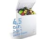 Anypro Chest Freezer 4.5 Cu.Ft, FreeStanding Top Door Compact Small Deep Mini Freezer with Removable Baskets, 7 Adjus...