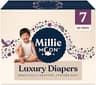 Millie Disposable Baby Diapers, Size 7, 40 Count, Absorbent Core, Wetness Indicator, Flexible Waistband, Secure Fit f...