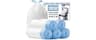 Small Trash Bags 4 Gallon - 150 Count Drawstring 4 Gallon Trash Bag, Tear-Free 4 Gal Small Garbage Bags for Office Be...