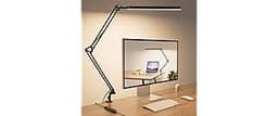 SKYLEO Desk Lamp for Home Office, Eye Comfortable LED Desk Light for Long Hours, Adjustable Swing Arm with Memory Fun...