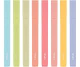 YISAN Highlighters, Assorted Colors, 8-Pack | Pastel, Bible Highlighters No Bleed, Soft Chisel Tip, Cute Aesthetic fo...