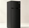 Compact Refrigerator with Freezer, 7.5 Cu ft 2-Door Mini Fridge, 7-Level Adjustable Temperature, LED Light, Small Ref...