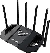 ASUS TUF Gaming BE6500 WiFi 7 Router - Dual-Band, Up to 6.5 Gbps Wireless, Game Accelerator, Multi-Link Operation (ML...