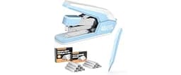 Marsrock Heavy Duty Stapler for Desk with 40-50 Sheet, 2000 Staples, Blue | Office Stapler, Classroom Stapler, Teache...