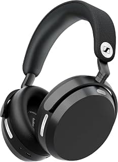 Sennheiser Momentum 5 Wireless Headphones, ANC, 56 Hr Battery, Black