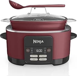 Ninja MC1000 Foodi PossibleCooker 8.5 Quart Multi-Cooker,with 4-in-1 Slow Cooker,Dutch Oven & More,Glass Lid & Integr...