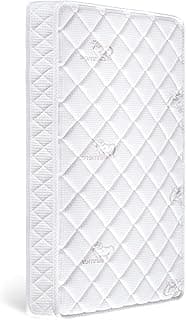Letmxiu Premium Crib & Toddler Mattress,100% Knitted Fabric, Premium Fleece Surface-Hypoallergenic, 5" Thick Firm Sof...