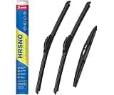3 Wiper Blades for 2022-2025 Mitsubishi Outlander Windshield Wipers | All-Season Beam Design-Quiet Streak-Free - Exac...