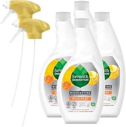 Seventh Generation Disinfecting Multi-Surface Cleaner, 26 oz, 4-Pack