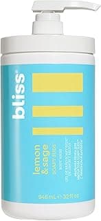 Bliss Soapy Suds Body Wash - Lemon and Sage - 32 Fl Oz - Gentle and Hydrating for Supremely Soft Skin - Paraben Free ...