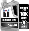 Mobil 1 Advanced Full Synthetic Motor Oil 5W-30, 5 Quart