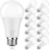 LED Light Bulbs 100W Equivalent 1500 Lumens, A19 13W 5000K Daylight White Non-Dimmable, Super Bright No Flicker Stand...