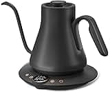 INTASTING Electric Kettle, Gooseneck Electric Kettle, ±1℉ Temperature Control, BPA-Free Stainless Steel Inner, Quick ...
