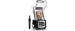 CRANDDI Commercial Blender, 2200W Countertop Blenders with Removable Shield, Quiet Smoothie Blender for Shakes and Ic...