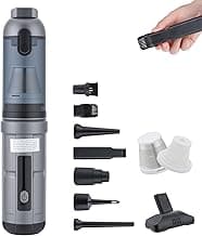 OTraki Handheld Vacuum Cordless, Compact Home and Car Vacuum with Crevice Tool,Rotating Nozzle and Charging Station, ...