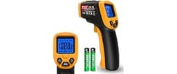 FKM Infrared Thermometer Gun Non-Contact Laser Temperature Gun-58°F~1112°F | Adjustable Emissivity,Digital IR Thermom...