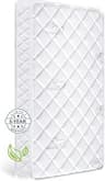 Letmxiu Premium Crib & Toddler Mattress,100% Knitted Fabric, Premium Fleece Surface-Hypoallergenic, 5" Thick Firm Sof...