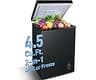 Anypro Chest Freezer 4.5 Cu.Ft, FreeStanding Top Door Compact Small Deep Mini Freezer with Removable Baskets, 7 Adjus...