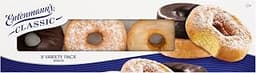Entenmann's Classic Assorted Donuts, 8 count, (1.78 oz each), Kosher Rick Frosted, Powdered, Glazed Doughnuts, 14.25 ...