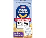 Kraft Mac and Cheese PowerMac, White Cheddar Flavor, 7.3 oz | 17g Protein, No Artificial Flavors, Macaroni & Cheese, ...