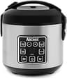AROMA Digital Rice Cooker, 4-Cup (Uncooked) / 8-Cup (Cooked), Steamer, Grain Cooker, Multicooker, 2 Qt, Stainless Ste...