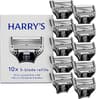 Harry's Original Razor Blades for Men - 10 Count - Premium Razor Blade Refill Cartridges - German Engineered
