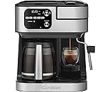Cuisinart Coffee Center Barista Bar 4-in-1 Coffee Maker, Single-Serve Pods Compatible, Coffeemaker, Three Brewing Siz...