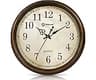 Geevon Vintage Wall Clock, Silent 18" Non Ticking Retro Round Clock Quartz Decorative Battery Operated Wall Clock for...