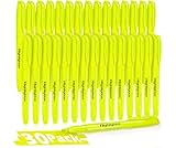 Duchong 30 Yellow Highlighters, Chisel Tip Dry-Quickly Highlighter Markers, Highlighter Bright Colors for Adult Kids,...