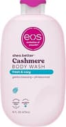 eos Cashmere Body Wash- Fresh & Cozy, Creamy Gel with Shea Butter, 16 fl oz