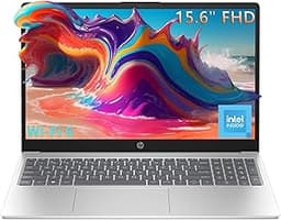 HP Pavilion 15.6 Laptop Computer for Daily Work & Student Home Study, Lifetime Office 365, Intel N100, 8GB RAM, 256GB...