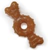 Nylabone Ring Bone Chew Toy for Puppies, Puppy Teething Toys, Puppy Enrichment Toys, Chicken Flavor, X-Small Dogs - U...