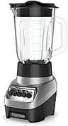 BLACK+DECKER PowerCrush Multi-Function Blender with 6-Cup Glass Jar, 4 Speed Settings, Silver