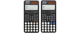 OSALO Scientific Calculator 417 Function 252 Functions 2 Line 10+2 Digits Written Display Solar and Battery Calculato...
