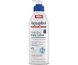 Aquaphor Daily Hydrating Face and Body Lotion, Hyaluronic Acid, 16 FL OZ | Face and Body Moisturizer for Normal to Dr...