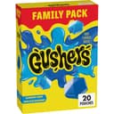 Gushers Fruit Flavored Snacks, Blueberry Grape, Sour Blue Raspberry, 20 Pouches, Family Pack, 16 oz