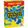 Gushers Fruit Flavored Snacks, Blueberry Grape, Sour Blue Raspberry, 20 Pouches, Family Pack, 16 oz