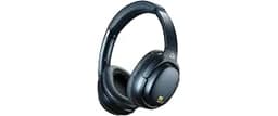 1Mii Noise Canceling Headphones Wired & Wireless for Airplane Travel, Blue | Hybrid ANC in Wired & Bluetooth Modes, a...