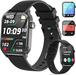 TRAUSI Smart Watch for Men, 120 Sports Modes Smartwatch with 1.83" HD, Alexa Built-in, Heart Rate/Sleep Monitor, IP67...