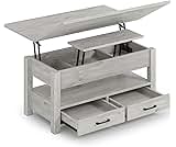 Rolanstar Coffee Table Lift Top, Multi-Function Convertible Coffee Table with Drawers and Hidden Compartment, Convert...
