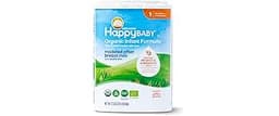 Happy Baby Organics Stage 1 Infant Formula, 0 12 Months, Milk Based Organic Baby Formula Powder with Iron, Probiotics...