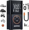 AstroAI L7 Tire Inflator Portable Air Compressor,150 PSI Cordless Mini Air Bike Auto Shut-Off Pump with Digital Displ...