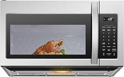 Midea MOR17BSA-SS 1.7 Cu.ft. Over The Range Microwave Oven with Smart Touch Panel, Auto Cooking Menu, 1000 W, 300 CFM...