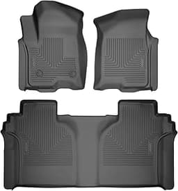 Husky Liners Weatherbeater Floor Mats | Fits 2015-2026 Ford F-150, 2022-2025 Lightning, SuperCrew (Crew Cab) w/Carpet...