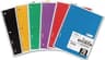 Mead Spiral Notebook, 1 Subject, College Ruled Paper, 7-1/2" x 10-1/2", 70 Sheets per Notebook, Colors Will Vary, 6 P...