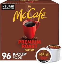 McCafe Premium Roast Coffee, Keurig Single Serve K-Cup Pods, Medium Roast, 96 Count