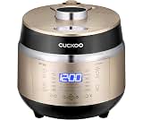 CUCKOO High Pressure Induction Rice Cooker, 6-Cup Cooked, CRP-EHSS0309FG | Small 3-Cup Uncooked Capacity, Nonstick In...