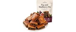 Premium Fig & Mulberry Pie, Fig and Walnut Two in One, Only 2 Ingredients – Figs and Mulberries, Soft & Chewy Fruit S...