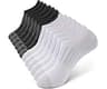 BAMBOO COOL Mens Non-Slip No Show Sock Moisture-Wicking Low Cut Sock 6 Pack | Bamboo-Cotton Blend,Invisible Aesthetic...